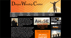Desktop Screenshot of deeperworshipcenter.net